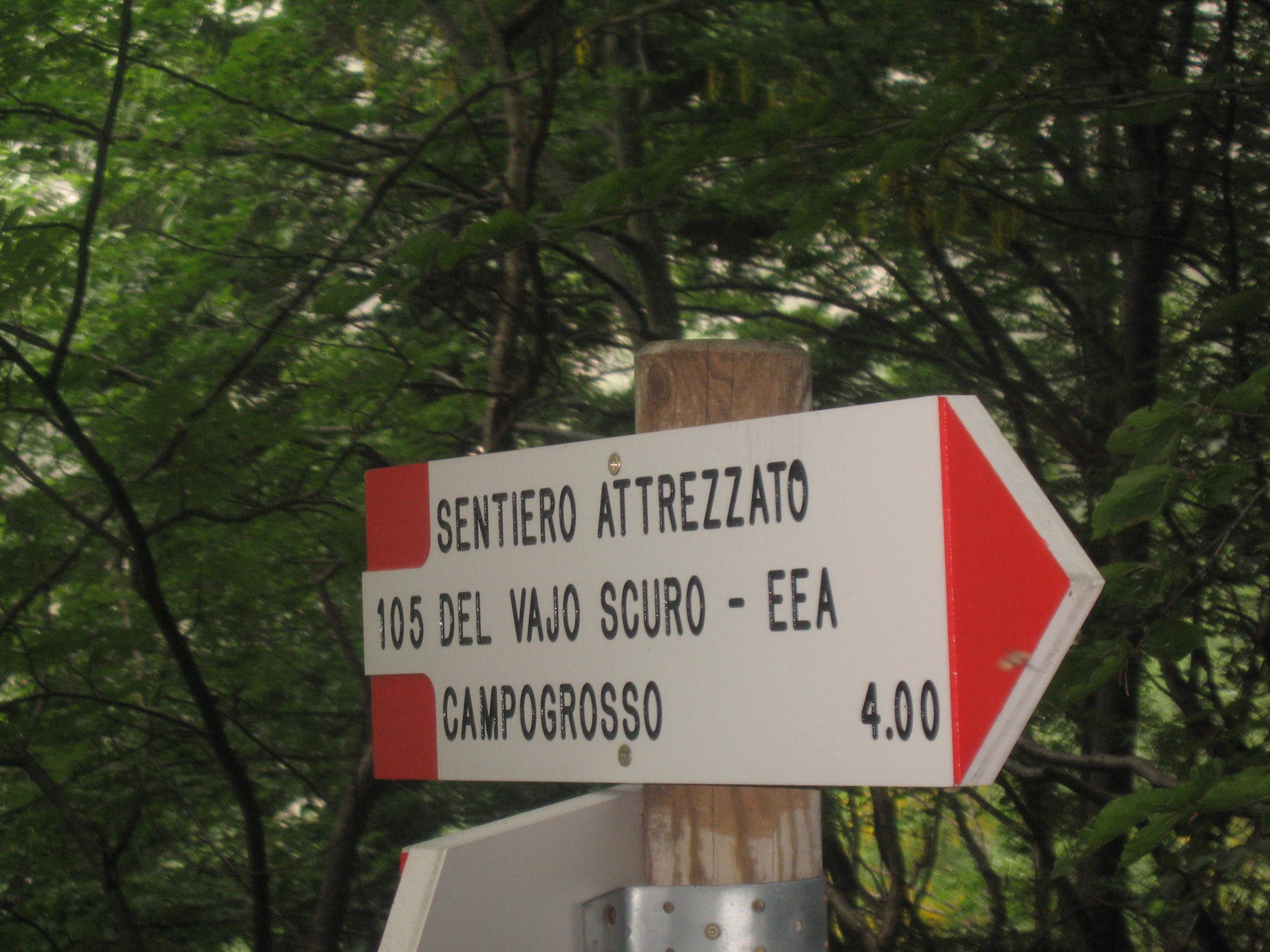Sentieri - Rifugio Boschetto